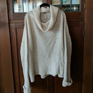 Free People Cowl Neck Sweater